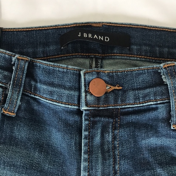J Brand Claude Mid Rise Cigarette Jeans in “Idolize” size 27 NWT - Picture 2 of 10